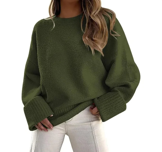 Stijlvolle Pluche Sweater