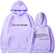 Comfortabele Dames Hoodie met Letters