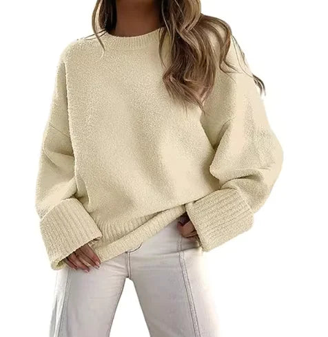 Stijlvolle Pluche Sweater