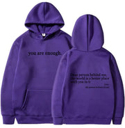 Comfortabele Dames Hoodie met Letters